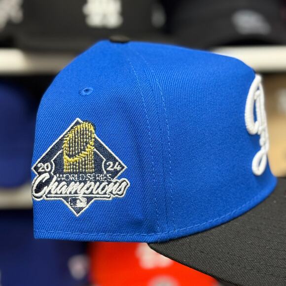 New Era LA Dodgers '2024 World Series Champions' A-Frame 9FORTY Snapback - Picture 3 of 4